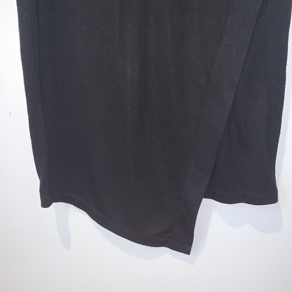 NEW! Vero Moda Black Sleeveless Asymmetric Turtleneck Dress - Picture 4 of 8